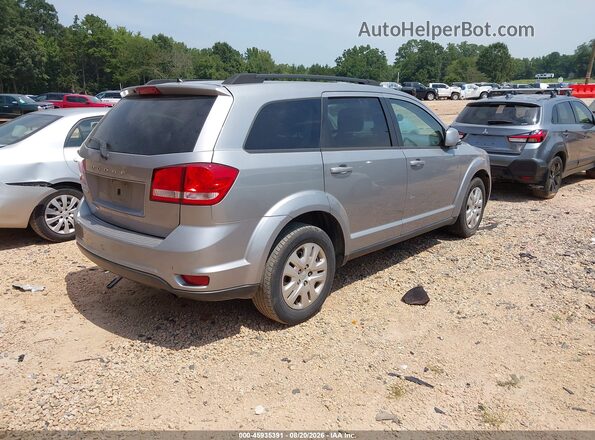3C4PDCBB7KT852371 2019 DODGE JOURNEY Silver Trasero derecho