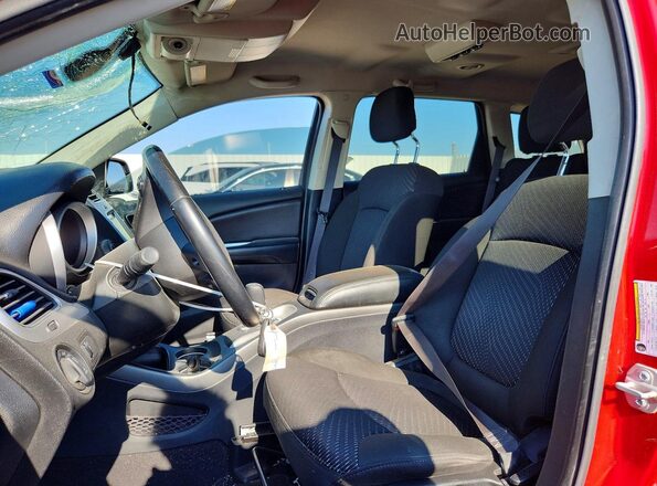 3C4PDCBB8KT861175 2019 DODGE JOURNEY Red Front interior view