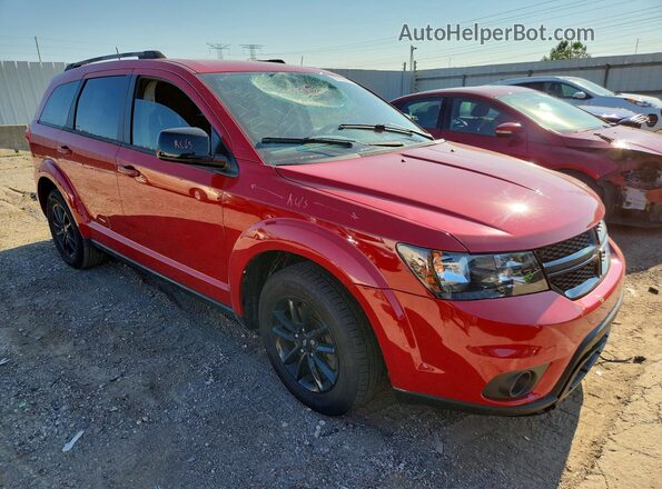 3C4PDCBB8KT861175 2019 DODGE JOURNEY Red Front right