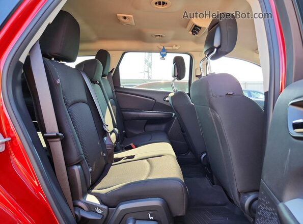 3C4PDCBB8KT861175 2019 DODGE JOURNEY Red Rear interior view