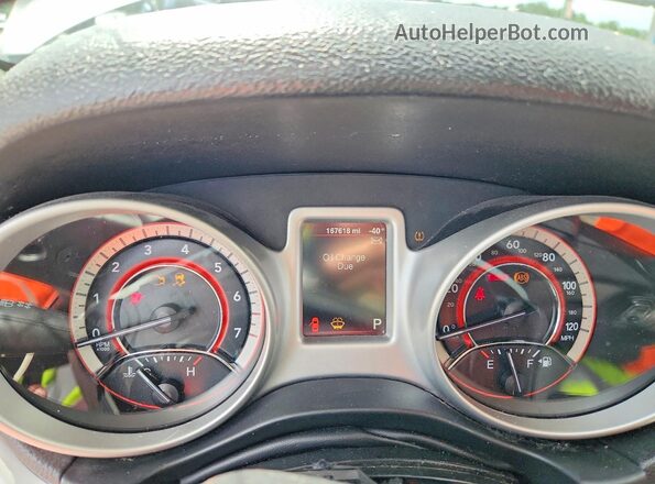 3C4PDCBB9GT177968 2016 DODGE JOURNEY Серый Вид щитка приборов