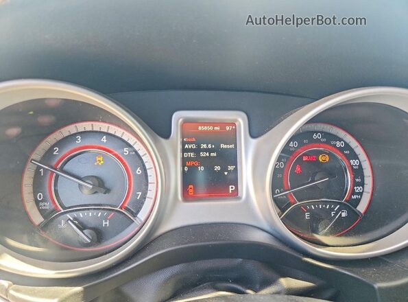 3C4PDCBB9JT170705 2018 DODGE JOURNEY Серый Вид щитка приборов