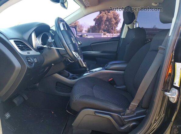 3C4PDCBB9KT804659 2019 DODGE JOURNEY Black Вид салону спереду