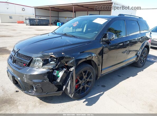 3C4PDCBBXGT166574 2016 DODGE JOURNEY Black წინა მარცხენა ხედი სამი მეოთხედიდან