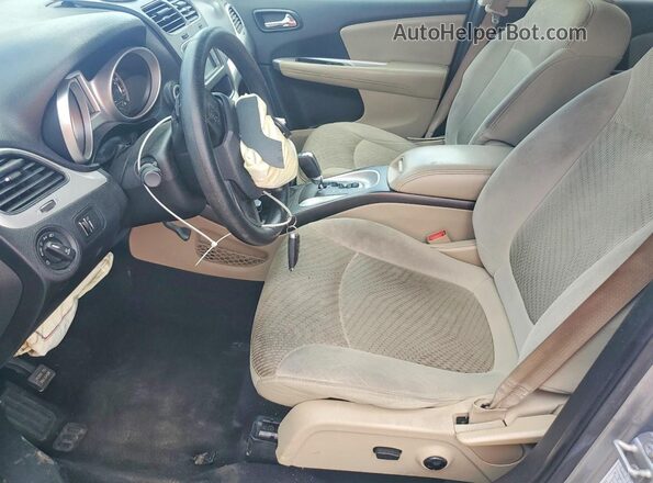 3C4PDCBBXHT590435 2017 DODGE JOURNEY Gray Սալոնի դիմացի տեսք
