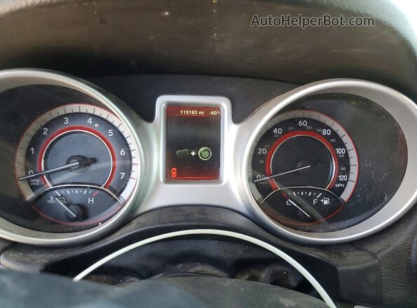 3C4PDCBBXJT242415 2018 DODGE JOURNEY White Vista del cuadro de instrumentos