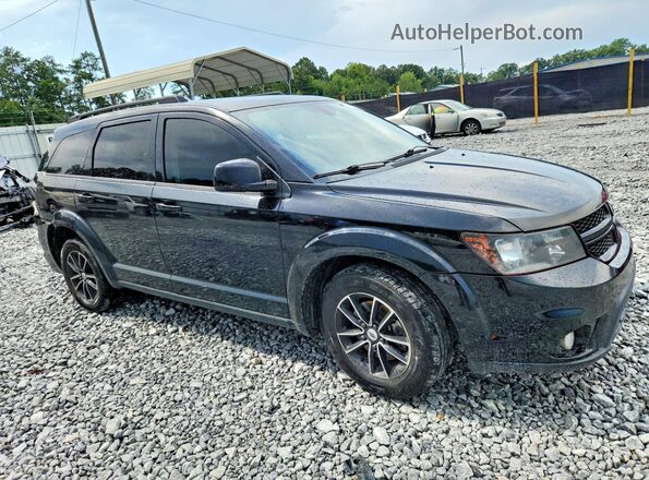3C4PDCBBXKT751227 2019 DODGE JOURNEY Черный Передняя правая четверть