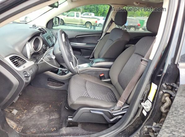 3C4PDCBBXKT751227 2019 DODGE JOURNEY Черный Вид салона спереди