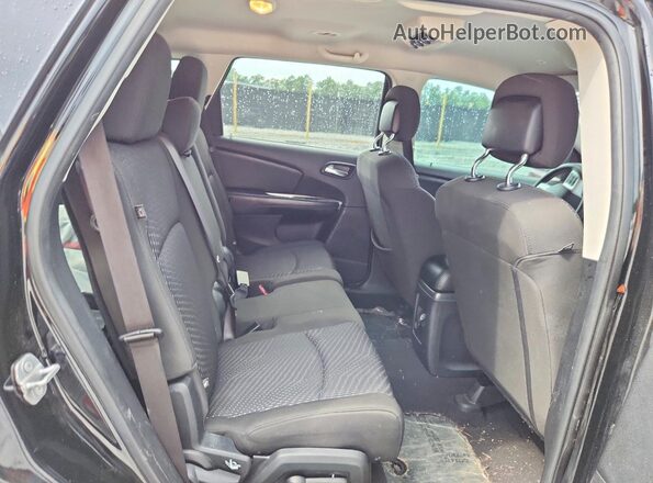 3C4PDCBBXKT751227 2019 DODGE JOURNEY Черный Вид задней части салона