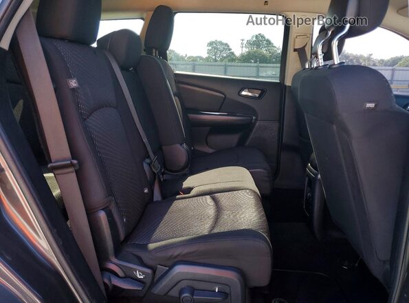 3C4PDCBG0GT145552 2016 DODGE JOURNEY Gray Widok wnętrza z tyłu