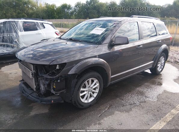 3C4PDCBG0GT223733 2016 DODGE JOURNEY Серый Передняя левая четверть