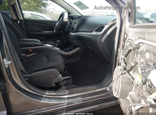 3C4PDCBG0GT223733 2016 DODGE JOURNEY Серый Вид салона спереди