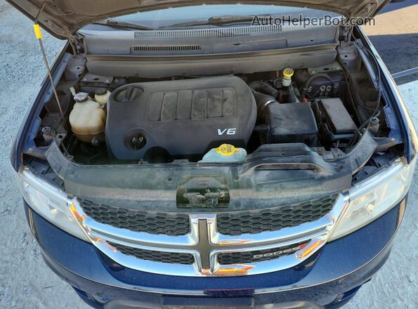3C4PDCBG0HT532314 2017 DODGE JOURNEY Blue ძრავის განყოფილების ხედი