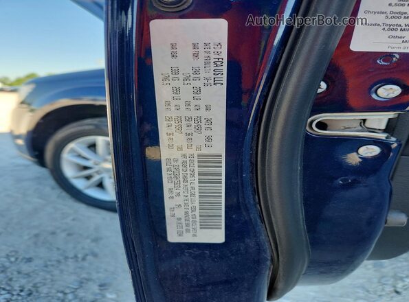 3C4PDCBG0HT532314 2017 DODGE JOURNEY Blue VIN კოდის სტიკერის ხედი