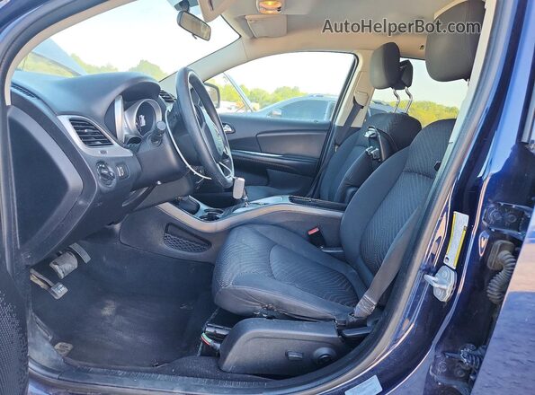 3C4PDCBG0HT532314 2017 DODGE JOURNEY Blue წინა სალონის ხედი
