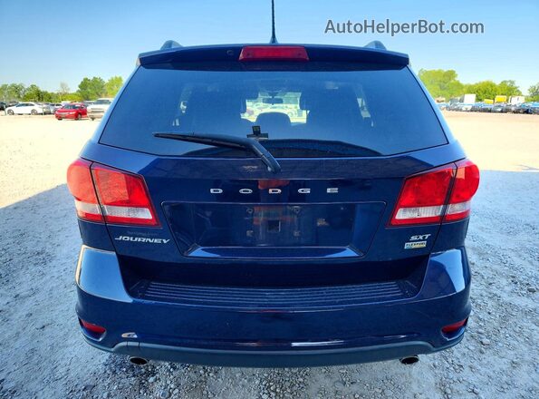 3C4PDCBG0HT532314 2017 DODGE JOURNEY Blue უკანა ხედი