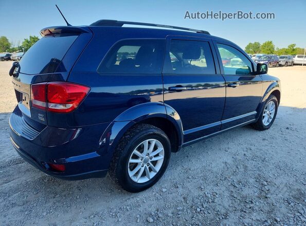 3C4PDCBG0HT532314 2017 DODGE JOURNEY Blue უკანა მარჯვენა
