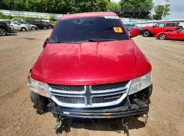 3C4PDCBG0HT533351 2017 DODGE JOURNEY Красный Вид спереди
