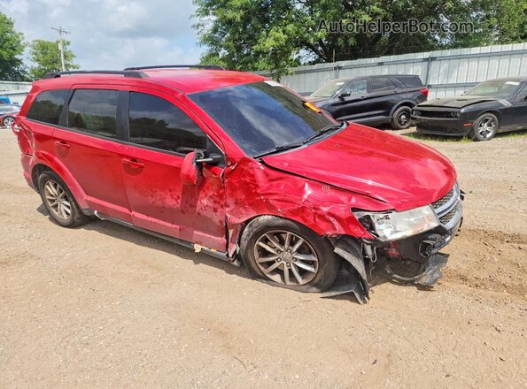 3C4PDCBG0HT533351 2017 DODGE JOURNEY Красный Передняя правая четверть