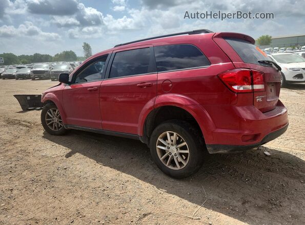 3C4PDCBG0HT533351 2017 DODGE JOURNEY Красный Задняя левая четверть
