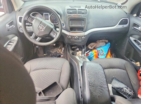 3C4PDCBG0HT533351 2017 DODGE JOURNEY Красный Вид панели приборов