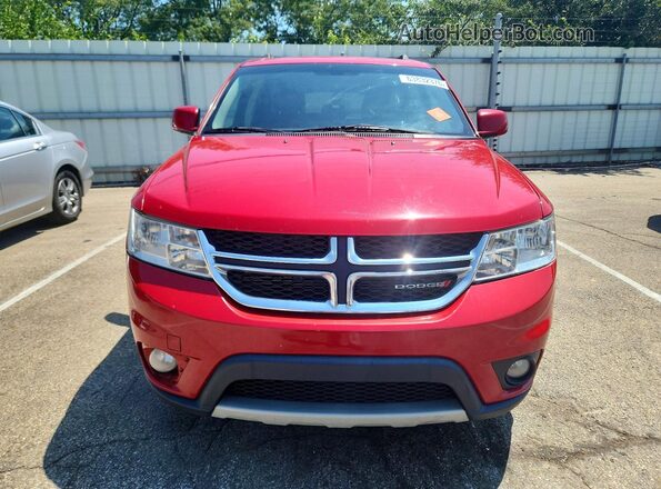 3C4PDCBG0HT571775 2017 DODGE JOURNEY Red წინა ხედი