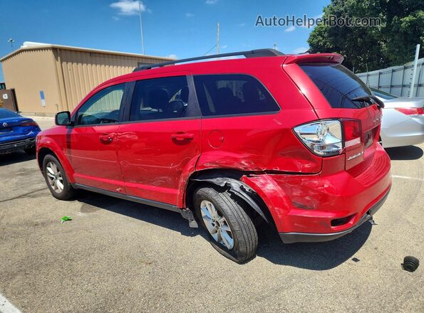 3C4PDCBG0HT571775 2017 DODGE JOURNEY Red უკანა მარცხენა