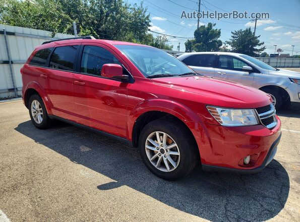 3C4PDCBG0HT571775 2017 DODGE JOURNEY Red წინა მარჯვენა