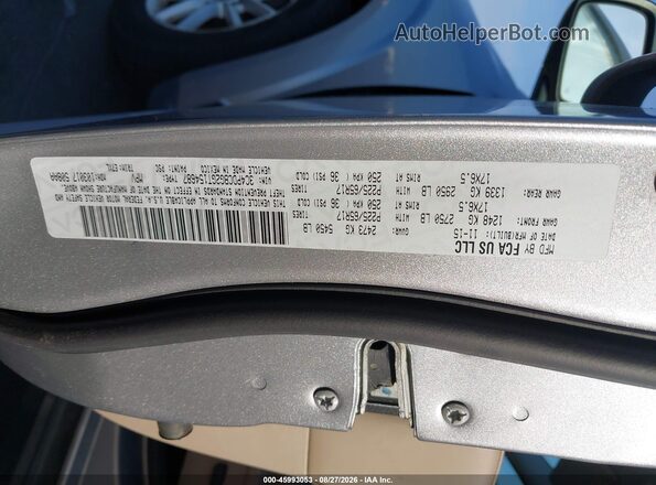 3C4PDCBG2GT154687 2016 DODGE JOURNEY Gray Widok komory silnika
