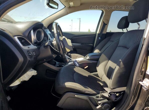 3C4PDCBG2GT210210 2016 DODGE JOURNEY Черный Вид салона спереди