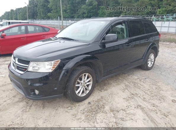 3C4PDCBG2HT510797 2017 DODGE JOURNEY Black წინა მარცხენა ხედი სამი მეოთხედიდან