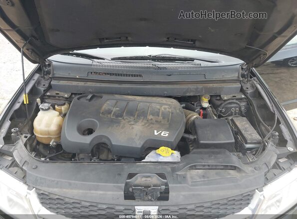 3C4PDCBG2HT510797 2017 DODGE JOURNEY Black უკანა ხედი