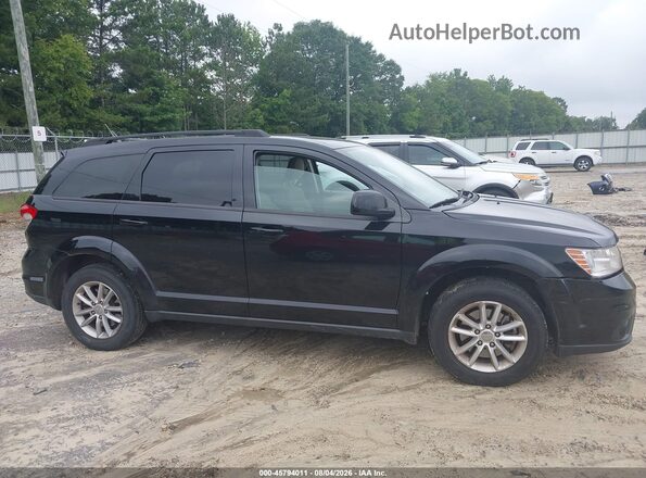 3C4PDCBG2HT510797 2017 DODGE JOURNEY Black უკანა სალონის ხედი