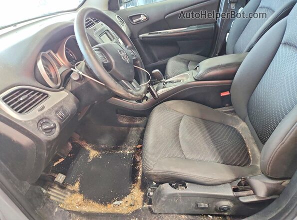 3C4PDCBG2HT536705 2017 DODGE JOURNEY Silver Widok wnętrza z przodu