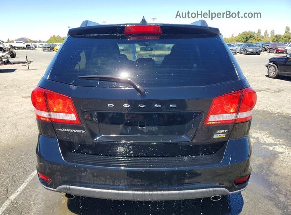 3C4PDCBG2HT571468 2017 DODGE JOURNEY Black უკანა ხედი