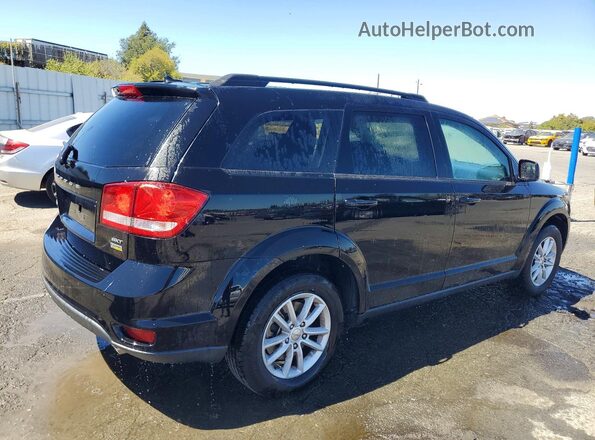 3C4PDCBG2HT571468 2017 DODGE JOURNEY Black უკანა მარჯვენა