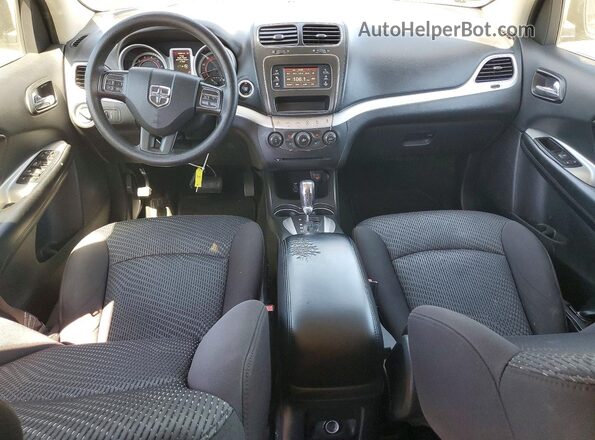 3C4PDCBG2HT571468 2017 DODGE JOURNEY Black წინა პანელის ხედი