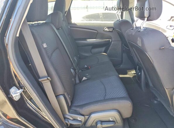 3C4PDCBG2HT571468 2017 DODGE JOURNEY Black უკანა სალონის ხედი