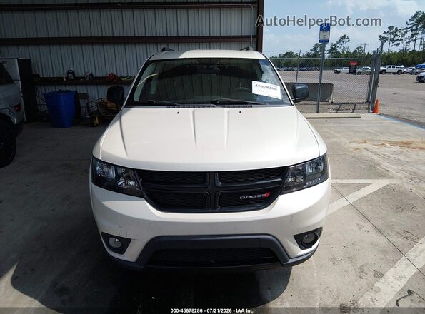 3C4PDCBG2HT706089 2017 DODGE JOURNEY White Widok zestawu wskaźników