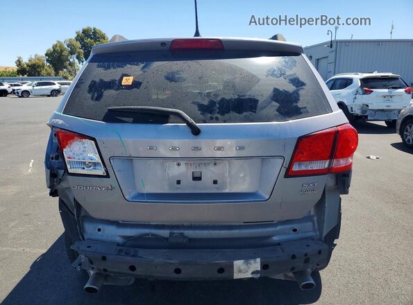 3C4PDCBG3GT135131 2016 DODGE JOURNEY Silver Rear view