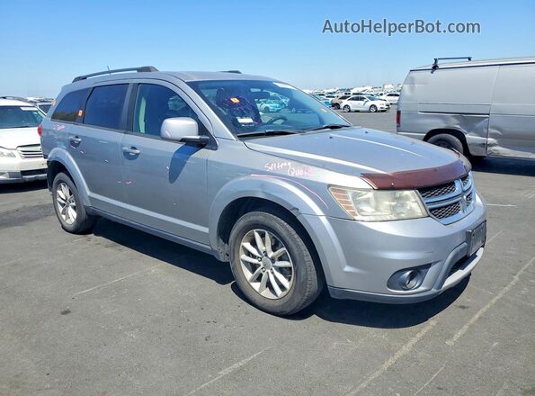 3C4PDCBG3GT135131 2016 DODGE JOURNEY Silver Front right