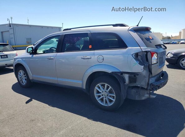 3C4PDCBG3GT135131 2016 DODGE JOURNEY Silver Rear left