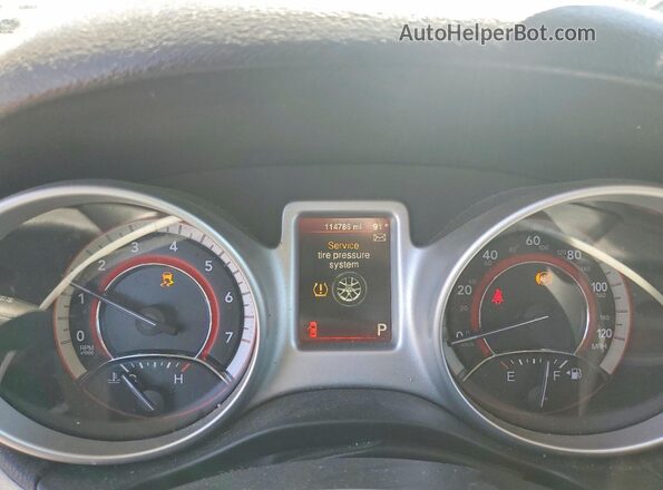 3C4PDCBG3GT135131 2016 DODGE JOURNEY Silver Instrument cluster view