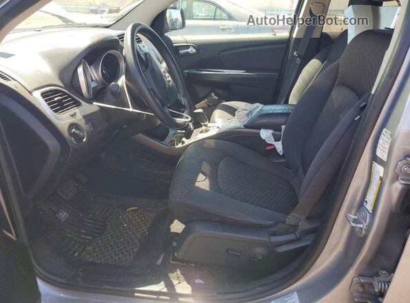 3C4PDCBG3GT135131 2016 DODGE JOURNEY Silver Front interior view
