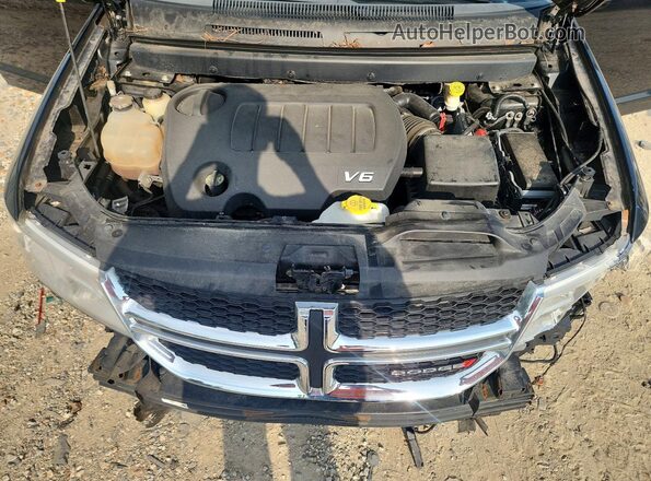 3C4PDCBG3GT228635 2016 DODGE JOURNEY Black ძრავის განყოფილების ხედი
