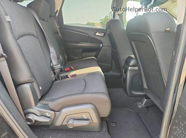 3C4PDCBG3GT228635 2016 DODGE JOURNEY Black უკანა სალონის ხედი