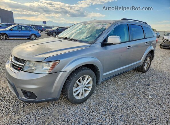 3C4PDCBG3HT572693 2017 DODGE JOURNEY Silver Rear left