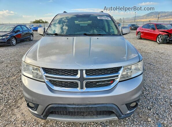 3C4PDCBG3HT572693 2017 DODGE JOURNEY Silver Instrument cluster view
