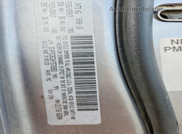 3C4PDCBG3HT572693 2017 DODGE JOURNEY Silver 