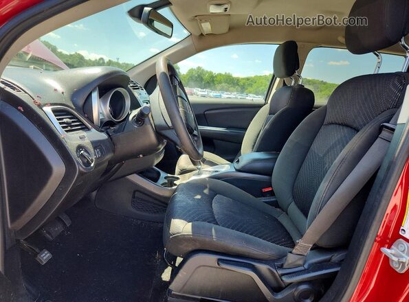 3C4PDCBG3JT503833 2018 DODGE JOURNEY Red Front interior view